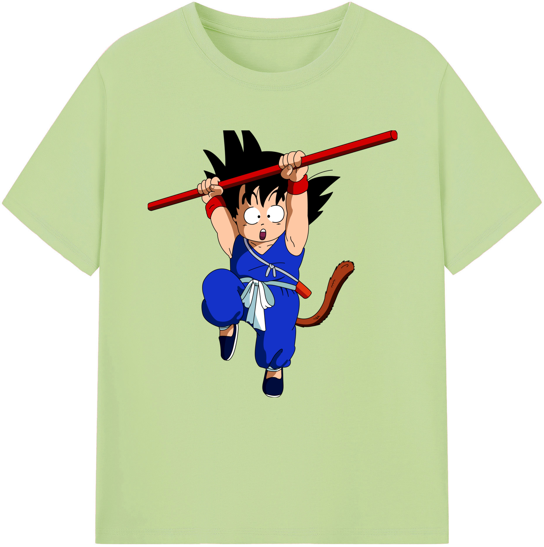 （画像用） ドラゴンボール 孫悟空（そん ごくう）Son Goku カカロット DRAGON BALL Kakarotto 綿100％半袖Tシャツ（フロントプリント）